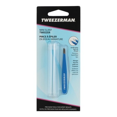 Tweezerman Pinzetten Mini Slant - Bahama Blue 1-Stück