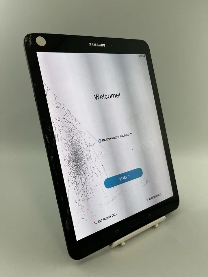 Samsung Galaxy Tab S3 Black Unlocked 32GB 9.7β 13MP Android Tablet Cracked #i02 - Image 3 of 4