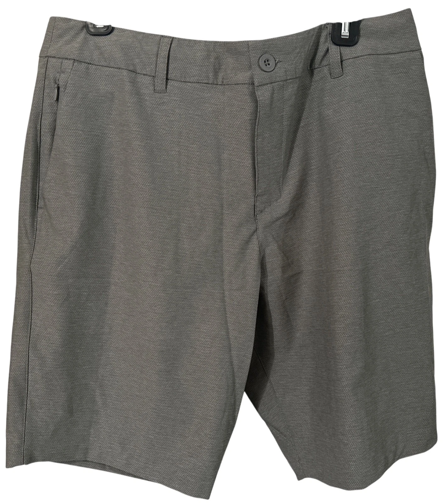 Hang Ten Hybred Walking Skate Hiking Stretch Grey Shorts Men's 34 NWT