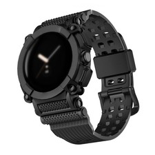 Shockproof Watch Case Strap for Google Pixel Watch Band Silicone Cover Bracelet
