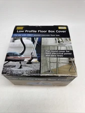 HUBBELL Raco 6299 Low Profile Floor Box Cover Kit Flush Duplex Non-Metallic -NEW