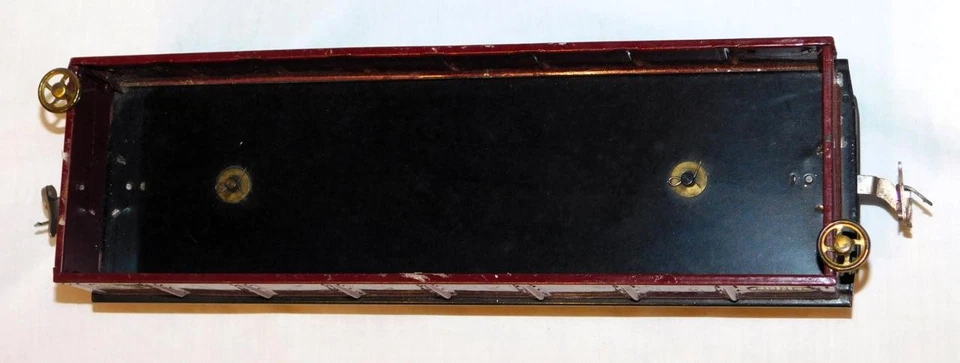 Clean Lionel Train 212 Maroon Wine Gondola Standard Gauge Prewar var D 1920s-30s - Image 3 of 4