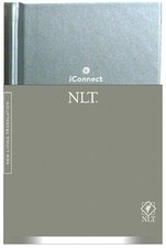 ICONNECT, COMPACT BLUE HARDCOVER (HOLY BIBLE, NEW LIVING By Tyndale *Excellent*