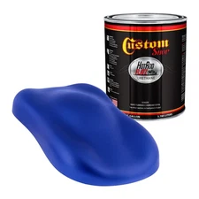 Hot Rod Flatz Daytona Blue Pearl Urethane Automotive Flat Car Paint, Gallon Only