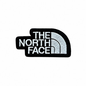 Parche cosido para planchar The North Face logotipo bordado chaqueta insignia exterior