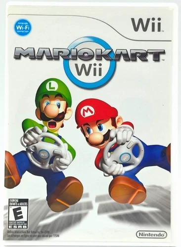 Mario Kart - Nintendo Wii COMPLETE CIB FREE SHIPPING