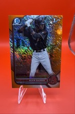 2022 Bowman - Chrome Prospects Alvin Guzman #BCP-18 Orange Shimmer Refractor /25