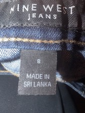 LOTE DE 9 PARES de Jeans Azules (6 Pantalones/3 Pantalones Cortos) Levi’s, LSS, Charter, Talla 8/29