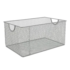 Kitchen Pantry Organizer Wire Basket for Shelves, Cabinets, Pantry, Counterto...