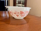 Vintage Pyrex Pink Gooseberry 443 Cinderella 2.5qt Nesting Bowl Large