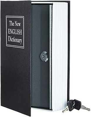 Metallkassette Buchsafe AMAZON BASICS
