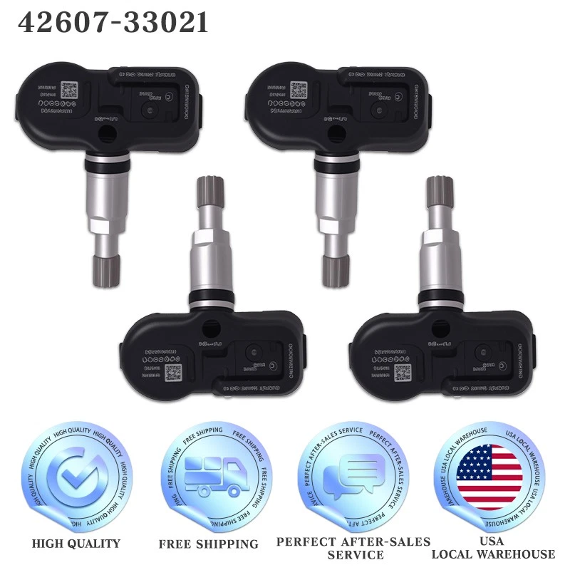 4PCS42607-33021 Genuine TPMS OEM PMV-107J For Lexus Tacoma Tire Pressure Sensor - Image 2 of 4