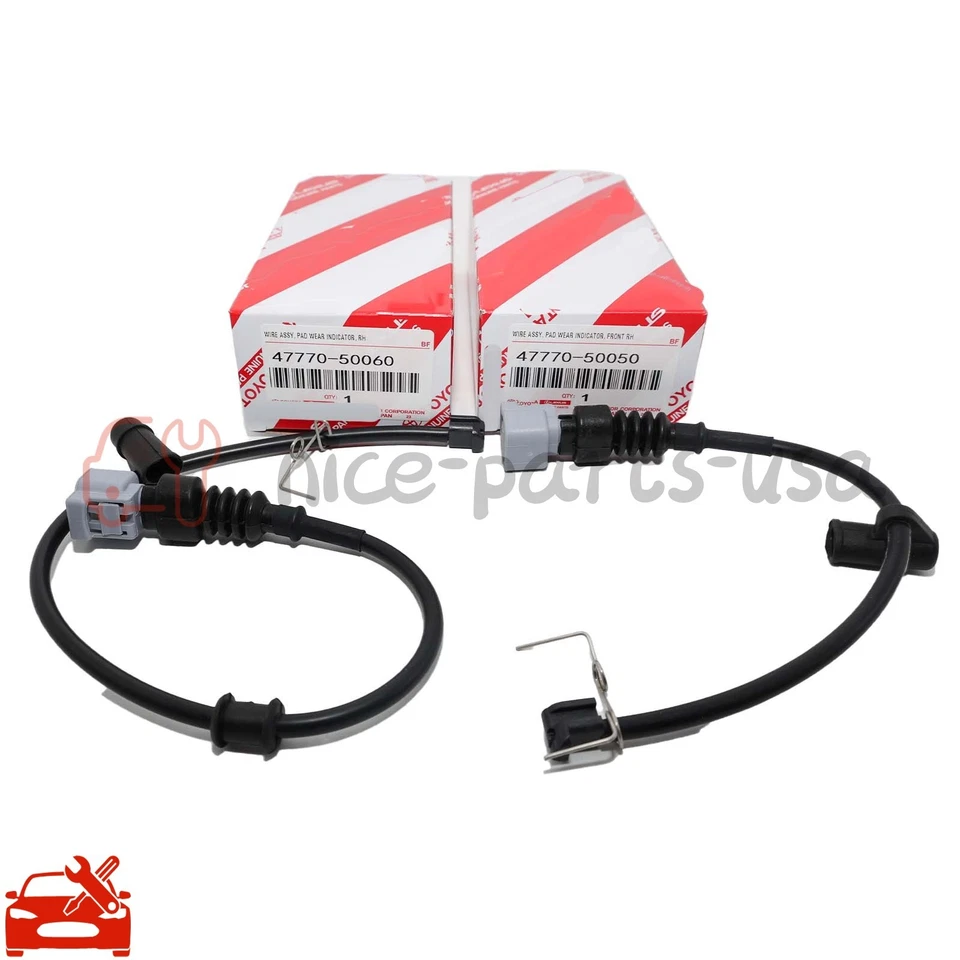 OEM 4777050050 4777050060 2Pcs Front and Rear Brake Pad Sensor For Lexus LS430 Foto 2 de 4