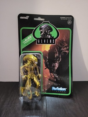 The Alien Warrior Attack Aliens SUPER 7 ReAction 3.75'' MOC NEW