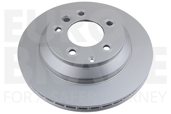 2X Eurobrake Bremsscheibe BelüFtet Ø330Mm FüR VW Touareg 7P5 7LA 7L6 7L7-image