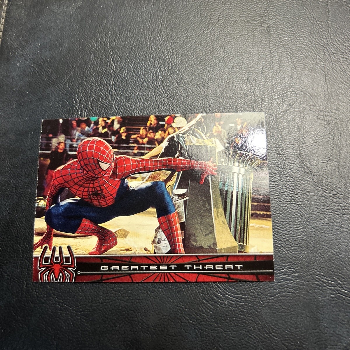 Cqq Marvel Spider-Man The Movie 2002 Topps #55 Tobey Maguire