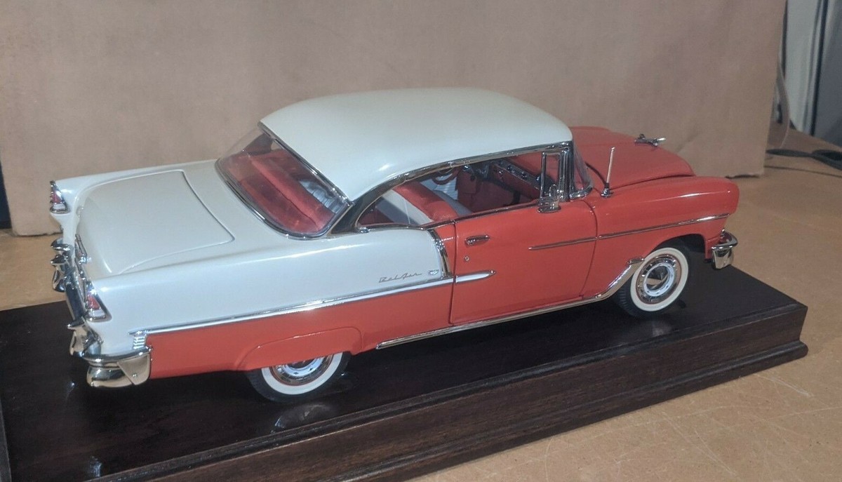 1/16 ダンバリーミント 1955 シェビー ベルエア BELAIR Vintage 1955 Chevrolet Belair Danbury Mint DIECAST RARE 1:16