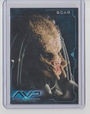 Tarjeta coleccionable de la película AVP Alien vs Predator #12 Scar