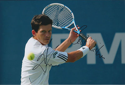 Photo Dédicacée Tim Henman – Wimbledon Tennis, 10x8 Avec Certificat D'authenticité (Royaume-Uni)