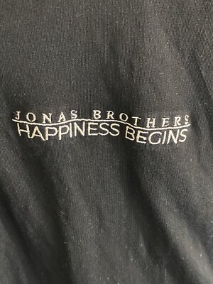 AS Color Stitched Jonas Bros Happiness Begins Soft POLO SHIRT 2XL XXL 