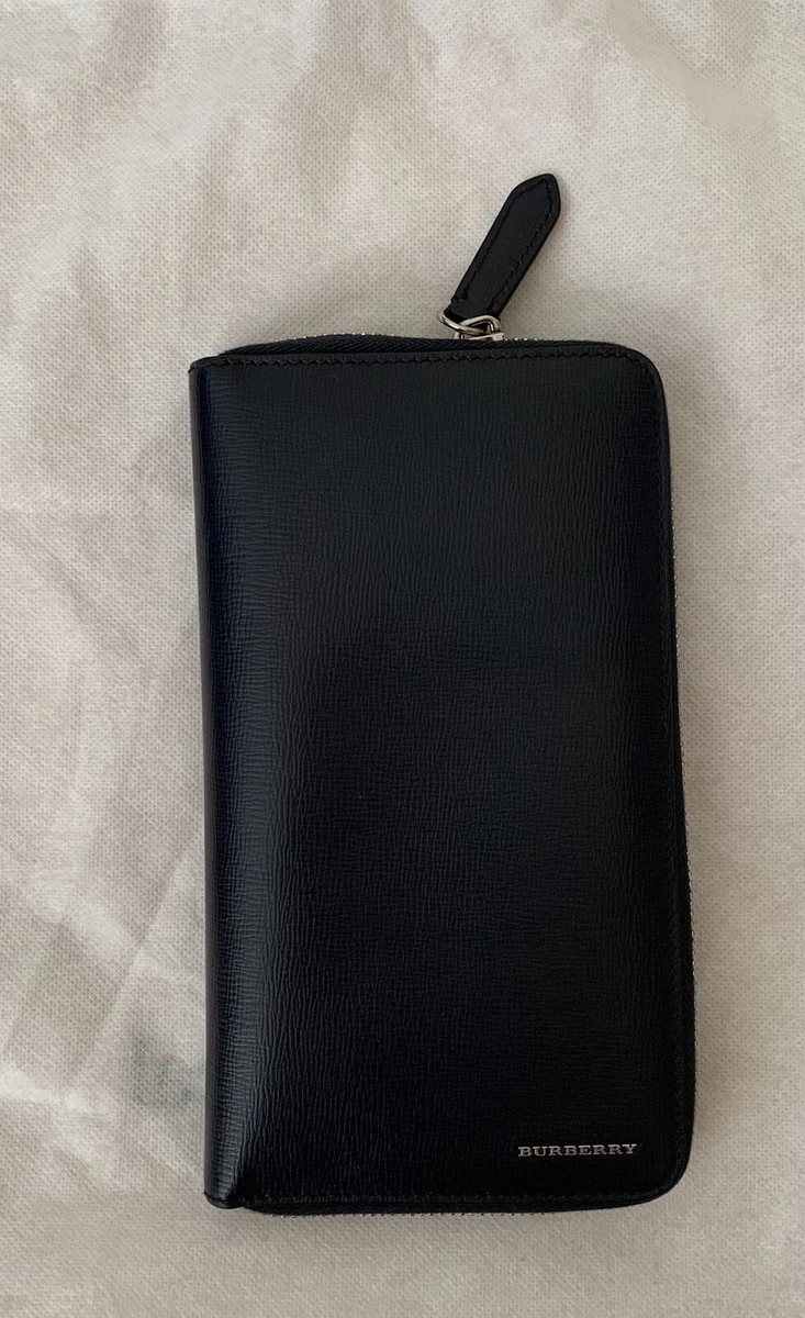 Blue 2024 burberry wallet