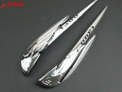Petrol Tank 3D ABS Badge Emblems Decal Sticker Set NEW VTX 1300 Motorcycle