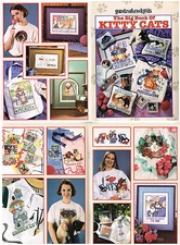 CATS  - CROSS STITCH LEAFLET/BOOK