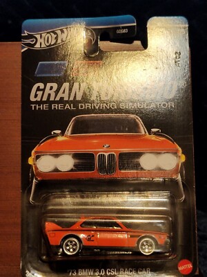 2024 Hot Wheels 'Gran Turismo' 1/5 '73 BMW CSL Race Car