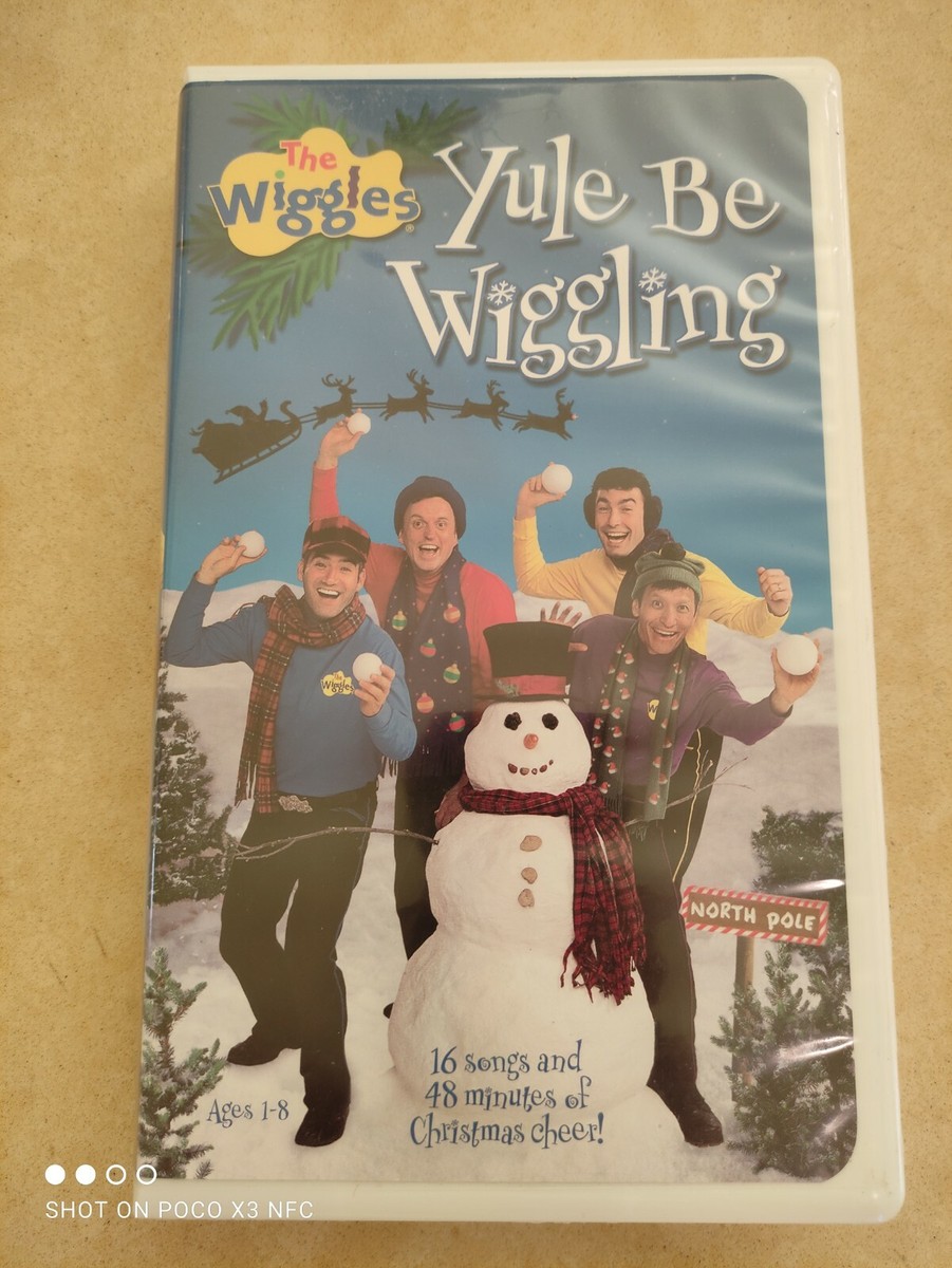 The Wiggles Yule Be Wiggling Vhs Video Tape 2002 Hit