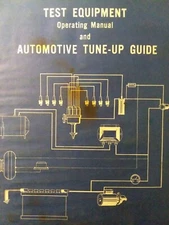 Test Tools Equipment & Automotive Tune-Up Procedures "How to Use" Manual 1973