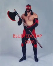 BLACK BLOOD / BILLY JACK HAYNES WRESTLER 8 X 10 WRESTLING PHOTO WWF WCW