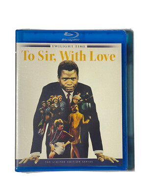 To Sir with Love Blu-ray Twilight Time Limited Edition  Brand New SIDNEY POITIER
