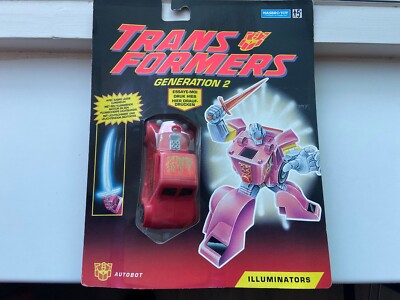 Transformers G2 1994 Laser Rods Illuminators VOLT mint MOSC hasbro