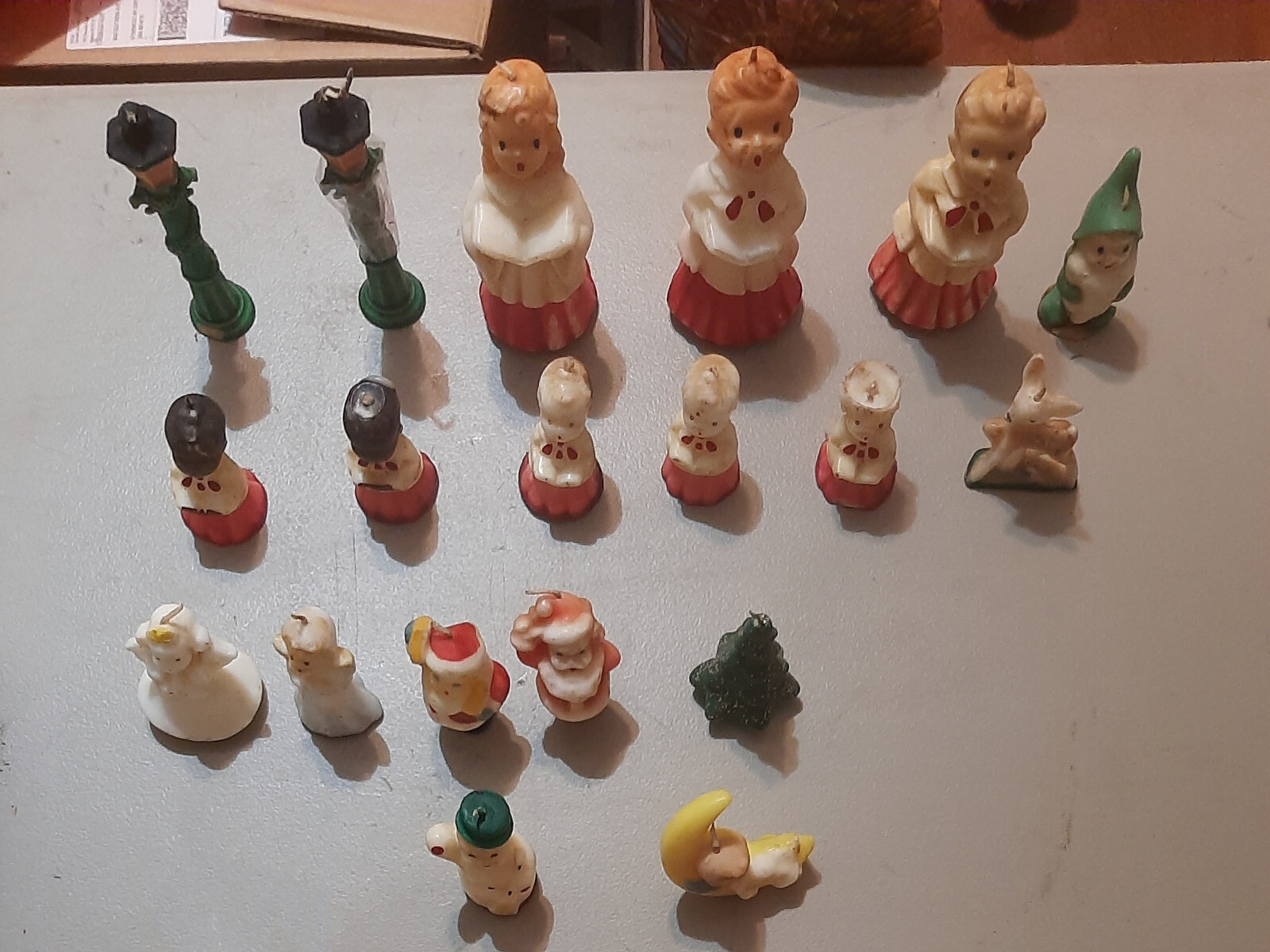 Vintage Gurley Novelty Co. Holiday Candles Lot of 19 No Reserve! eBay