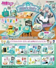 NEw Re-Ment Miniature Hatsune Miku's Cafe rement Full set of 8