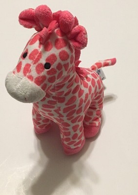 pink giraffe teddy