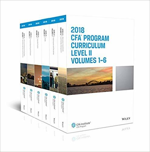 CFA Curriculum 2018: 2018 CFA Program Curriculum, Level II Vols. 1-6 by C. F. A.-image
