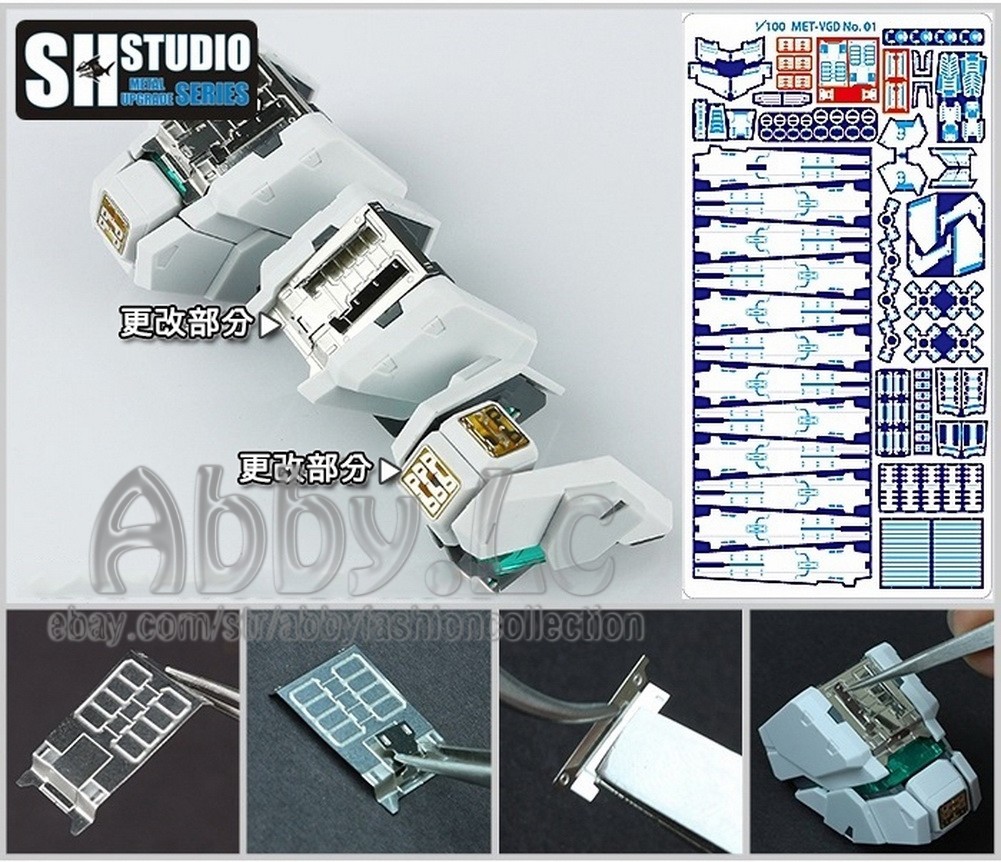 アクセサリー nir for MG 1/100 RX-93 Nu v ver ka SH Studio Details Add on Part