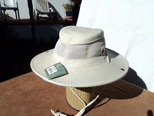 San Diego Hat OCM4507 Stone 100% Cotton Travel Hat (XL)