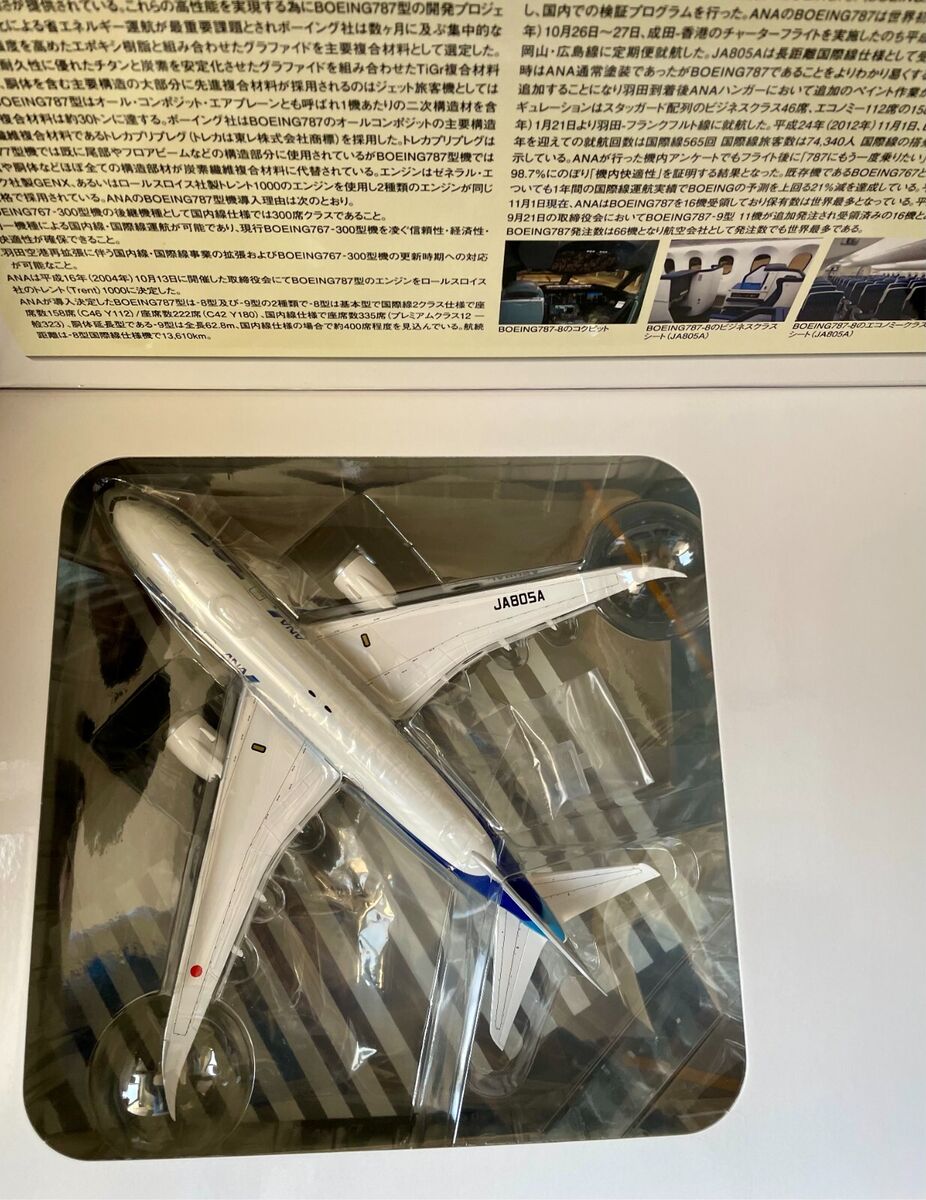 1/200 HOGAN ANA Boeing 787-8 JA805A With RWY display base 1/200 HOGAN ANA Boeing 787-8 JA805A With RWY display base