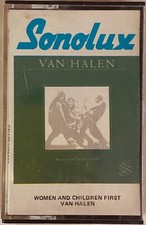 Van Halen - Women And Children First - Ultra Rare Original Sonolux Cassette Tape