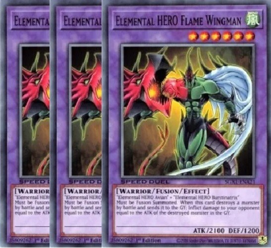 Elemental Hero Flame Wingman Elemental Hero Flame Wingman
