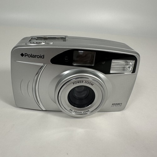 Polaroid Power Zoom 35mm Film Camera Model #PZ2001 35-70mm 2x Zoom with a Case - Picture 18 of 24