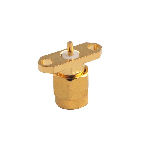 10x SMA Plug male 2 hole panel mount solder Post terminal rf connecotr straight - Picture 4 of 4