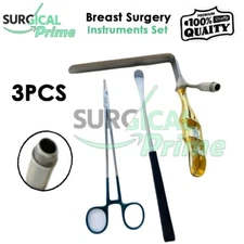 Breast surgery set of 3 pcs plastic surgery instruments Top Best Quality