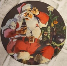 Coca-Cola Santa Stoneware Collectable Plate