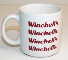 Vintage Winchell's Donut House 3.5" Coffee Cup Mug 80S