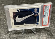 2021 Immaculate Insignias Dak Prescott Patch Swoosh /2 PSA 10!!!