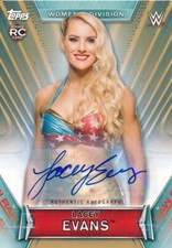 2019 WWE Topps Women's Division Autograph Card Lacey Evans #A-LE /75