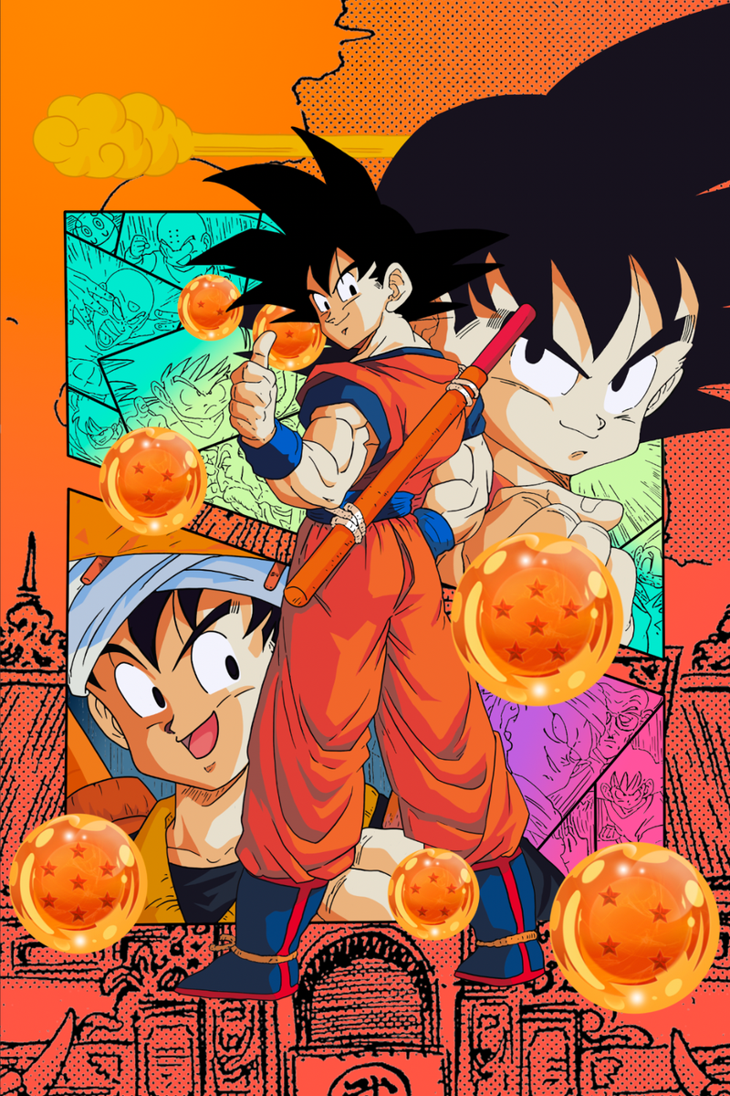Dragon Ball top Poster Goku